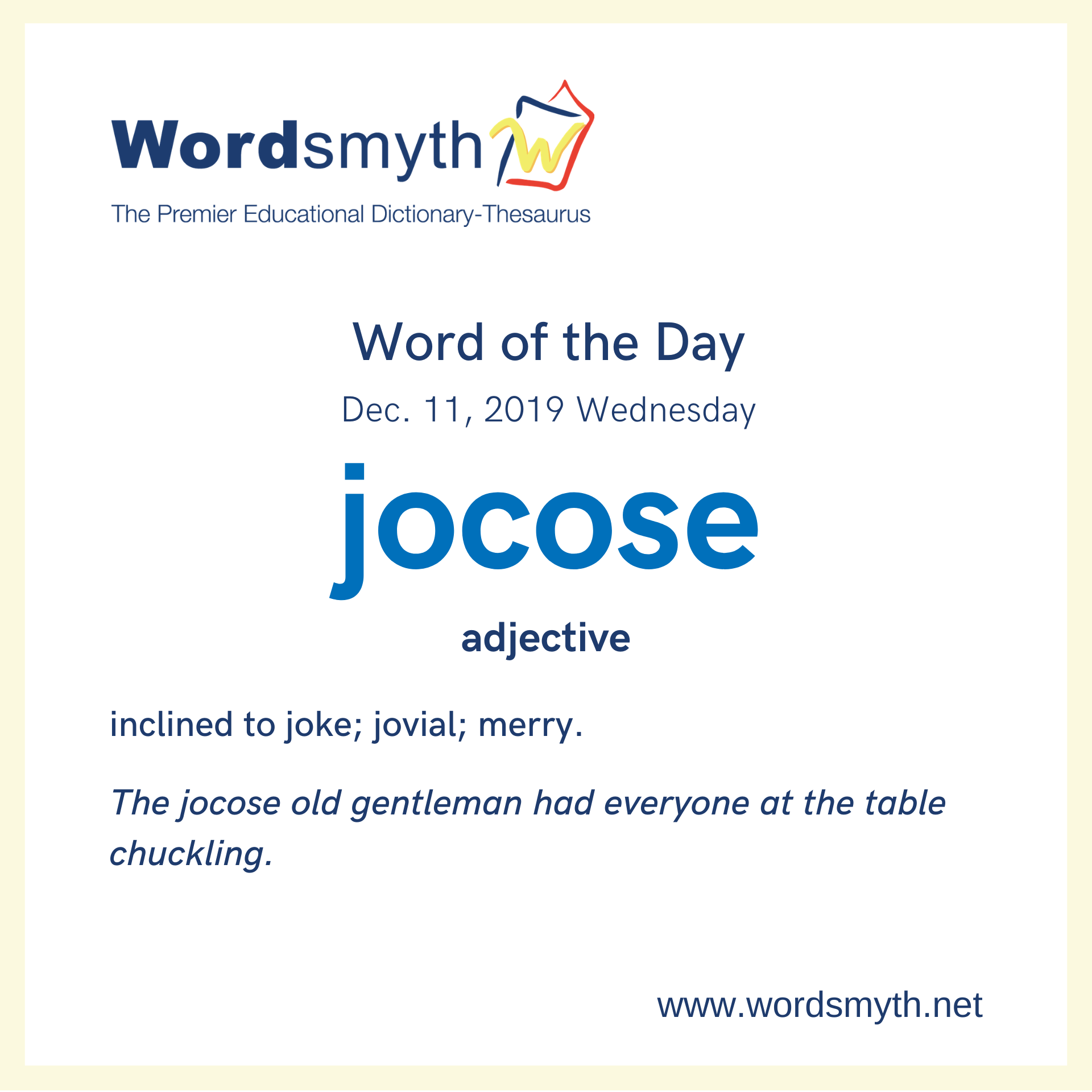 jocose