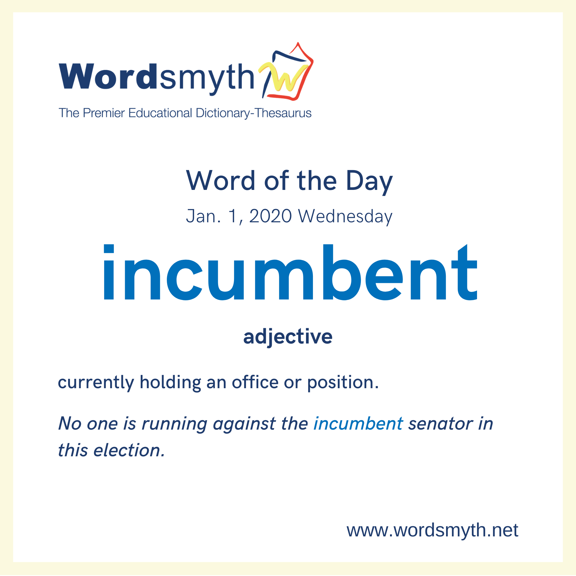 word of the day